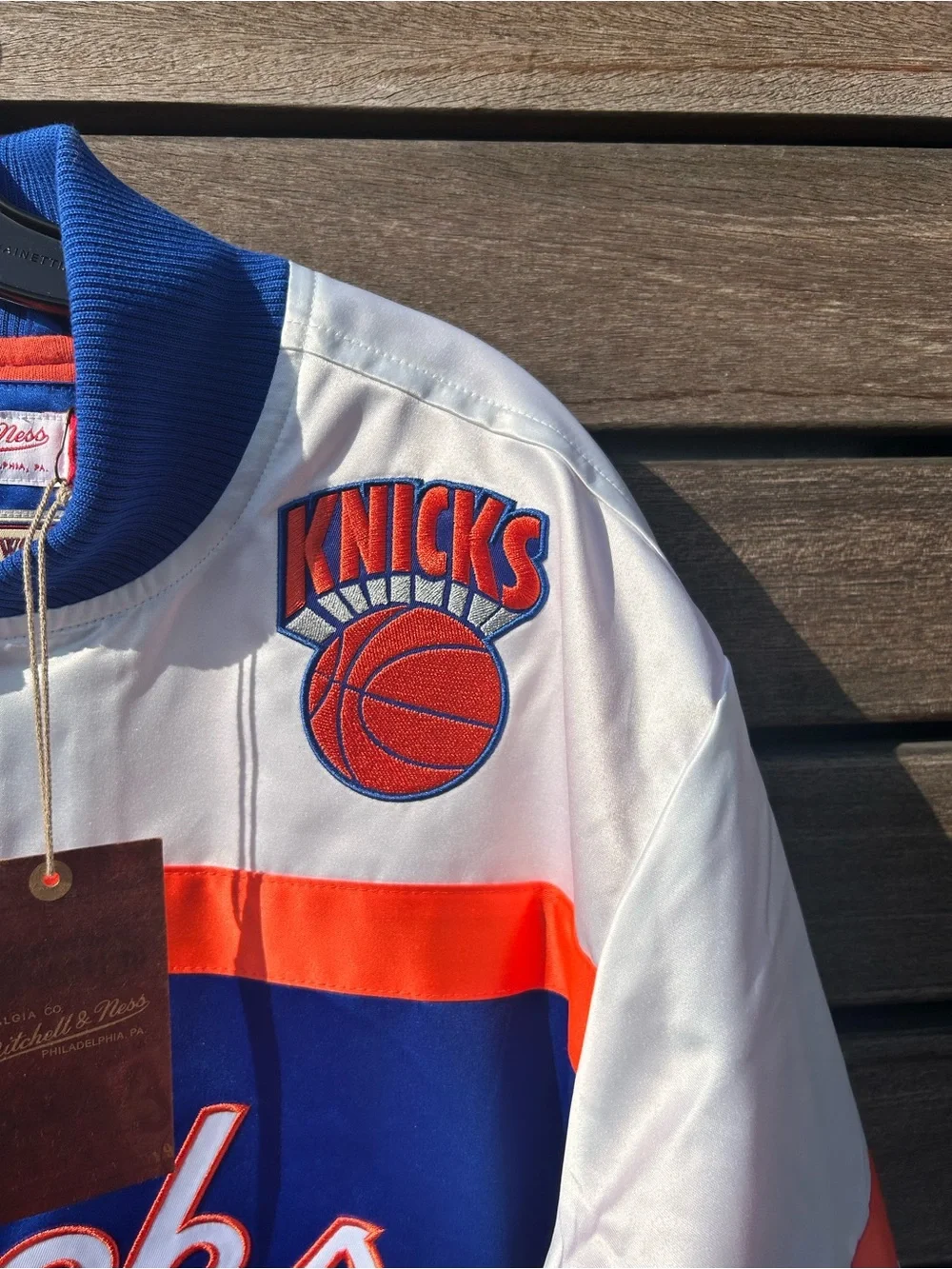 Mitchell & Ness NEW YORK KNICKS Hardwood Classics Jacket | Size M